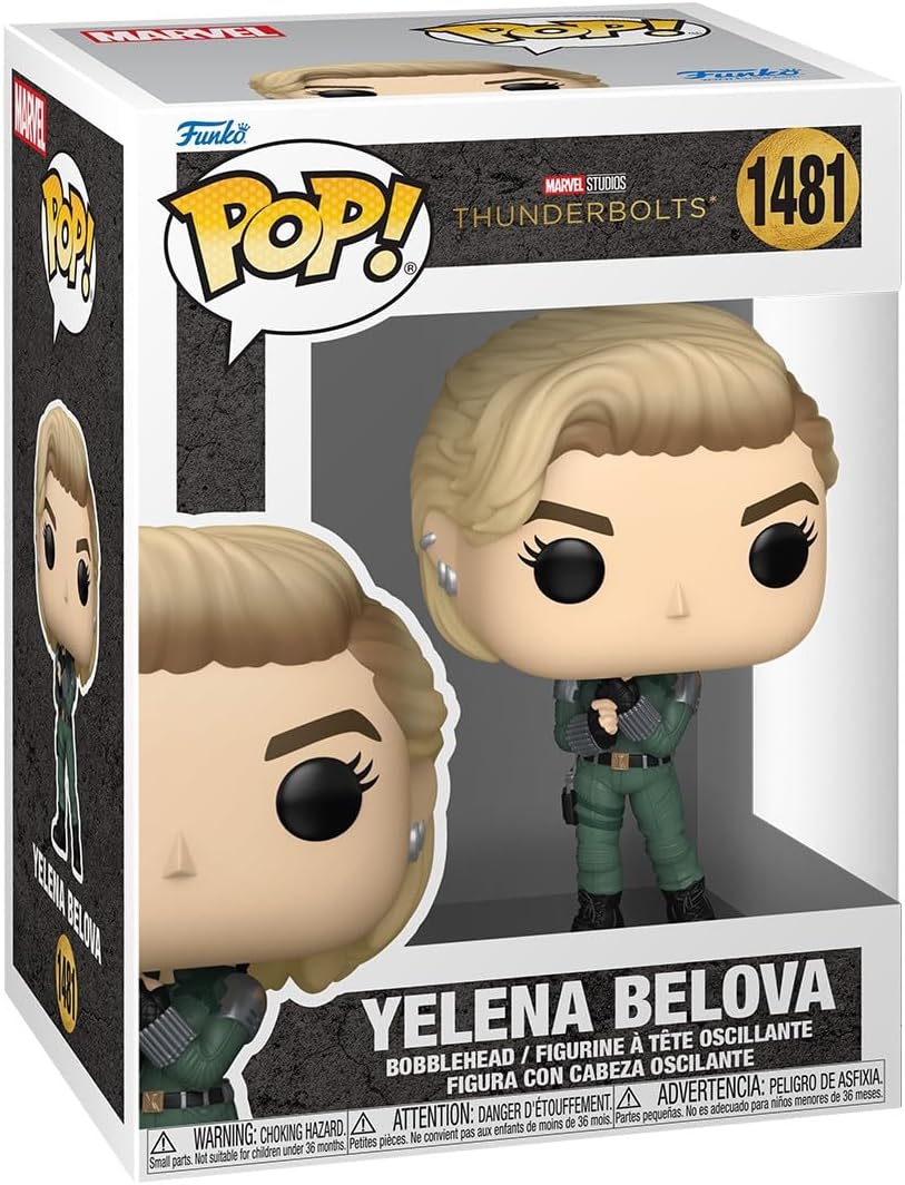 Funko Pop Marvel: Thunderbolts – Yelena Belova – Collectable Vinyl Figure – Gift Idea – Official Merchandise – Toys for Kids & Adults – Sci-Fi Fans