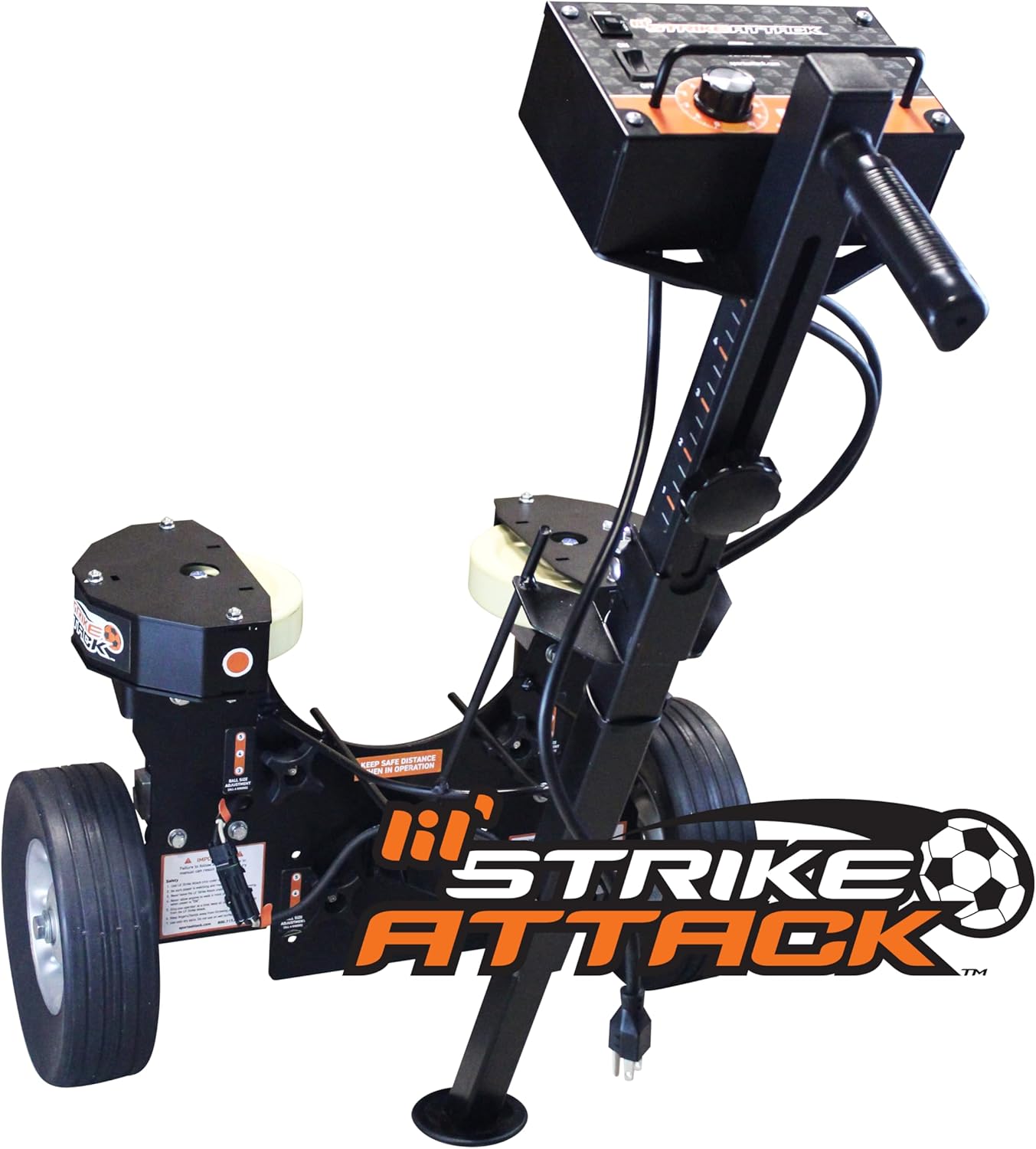 Lil Strike Attack Soccer Ball Throwing Machine (AC Model) by Sports Attack