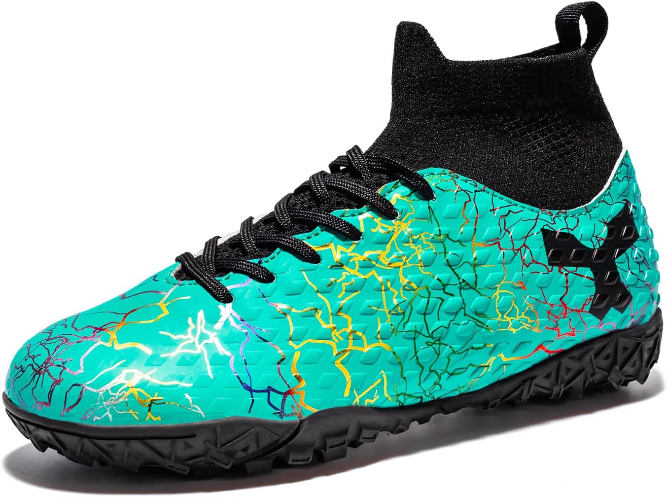 Unisex Kids Soccer Shoes Football Cleats Athletic Soccer Shoes Outdoor Sports Sneaker AG/FG