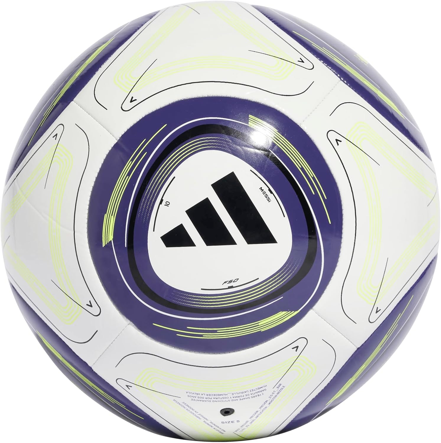 adidas Unisex-Adult Messi Club Soccer Ball, Art 1, 5