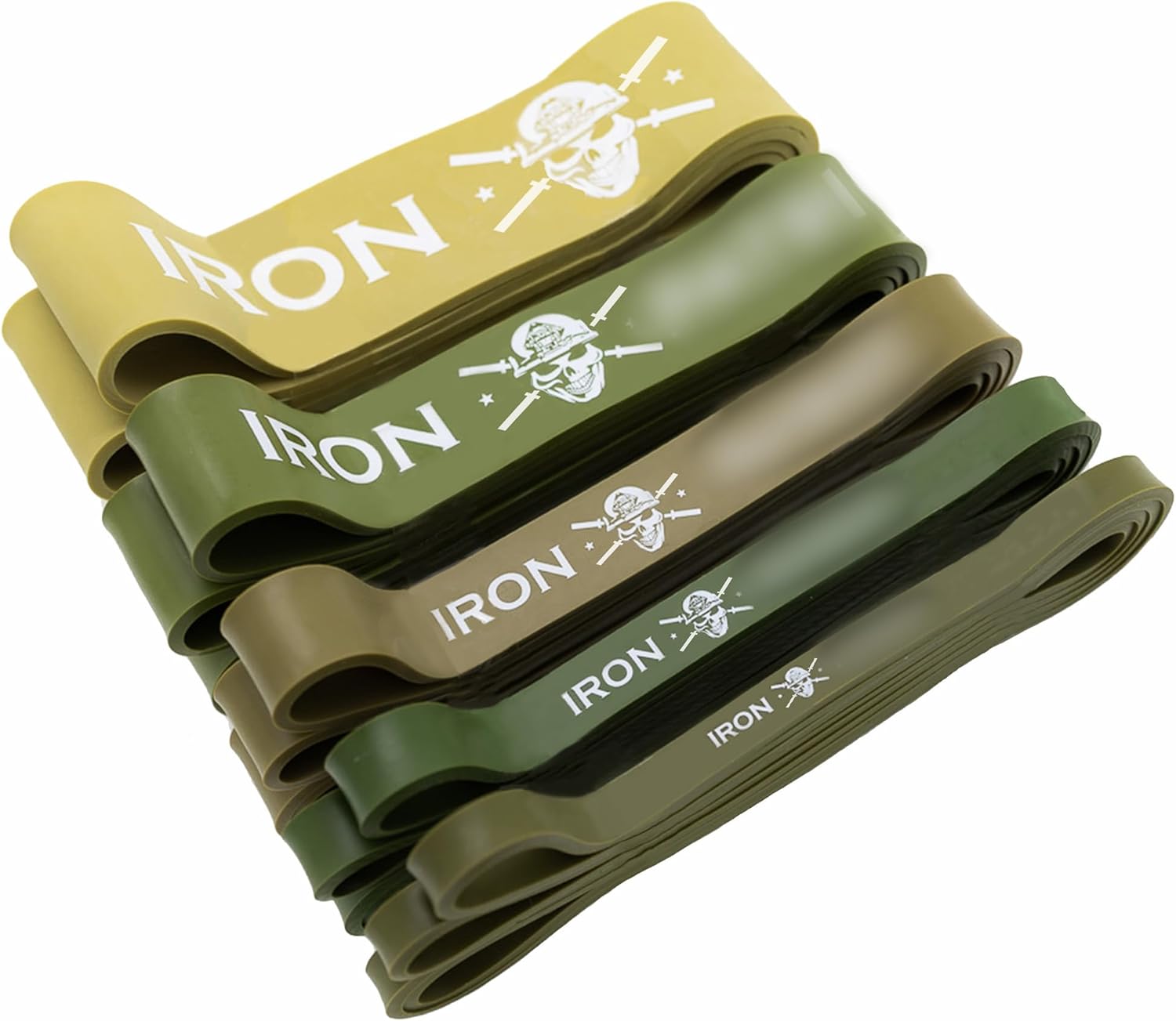 Pull Up Assistance Bands for Working Out – Resistance Bands Set for Men, Exercise, Workout, Fitness, Strength, Weightlifting, Training, Powerlifting, Stretch, Crossfit WOD