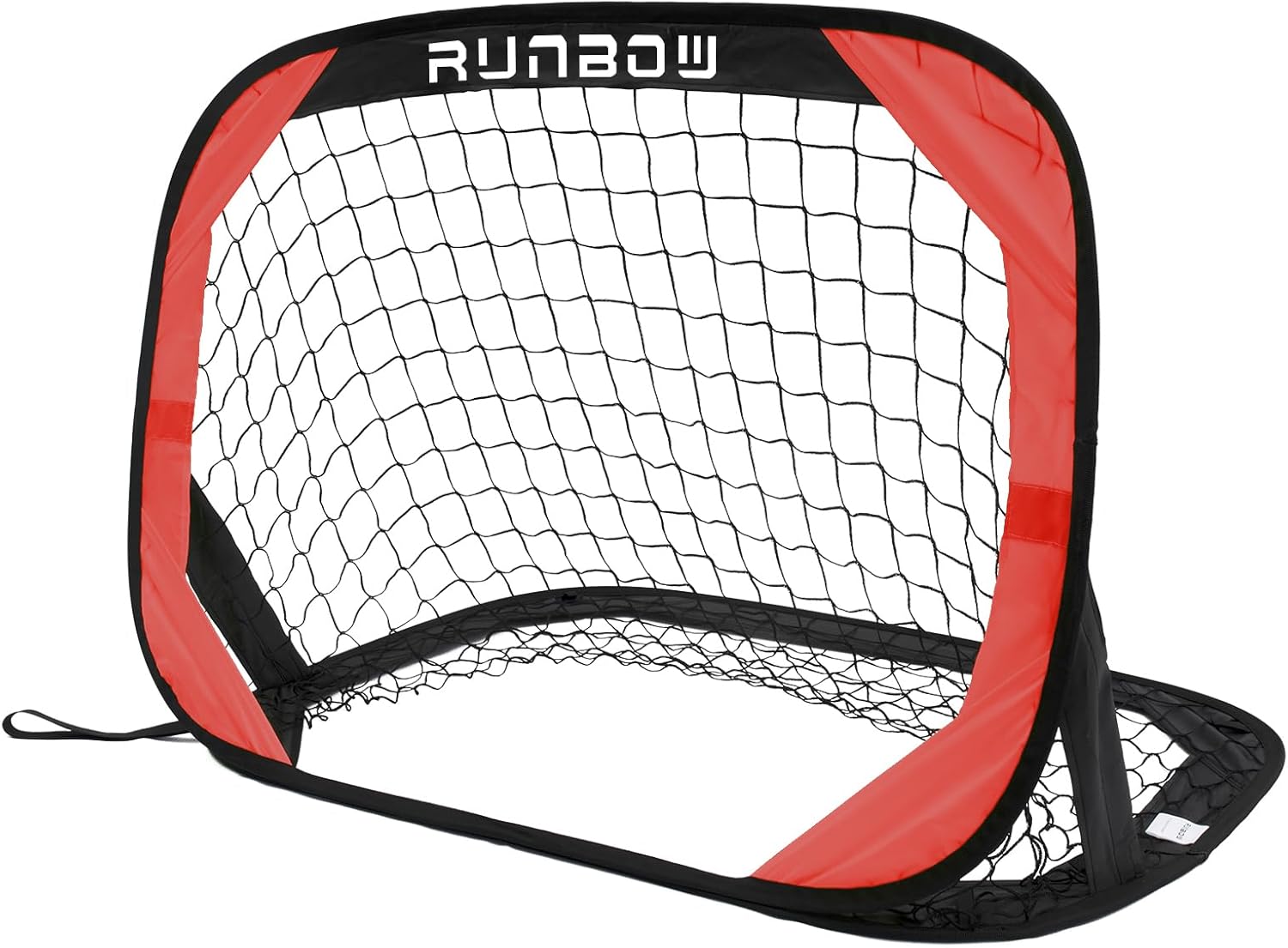 RUNBOW 3.3×2.2ft Pop Up Portable Soccer Goal for Kids Children’s Soccer Net Outdoor Fun in Backyard and Beach（3.3×2.2ft）