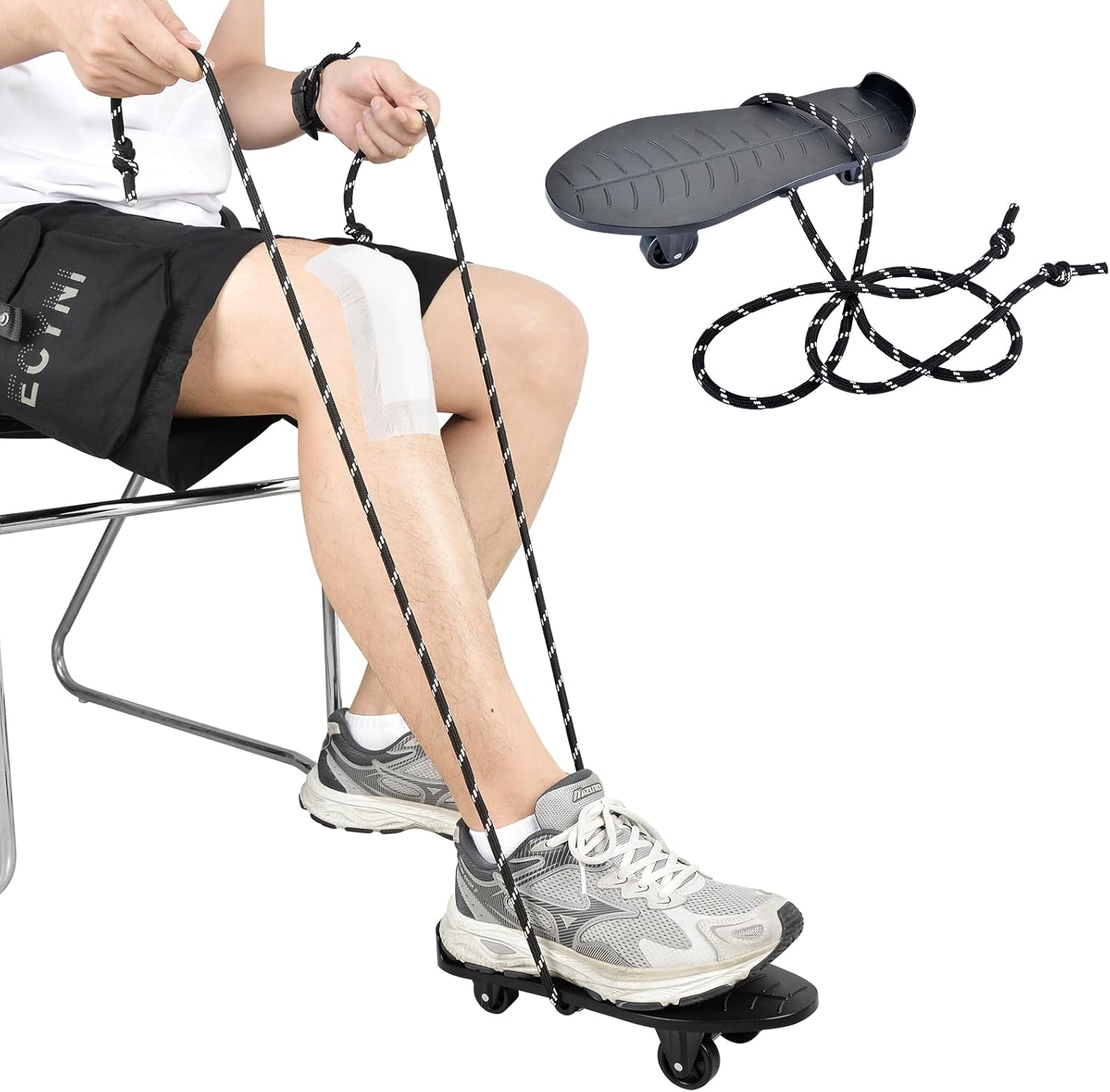 Knee Replacement Recovery Aids, Knee Surgery Recovery Equipment Increasing Range of Motion and Stretches Knees After Knee Surgery Essentials, Exercise Tool for PCL, ACL Recovery Must Haves