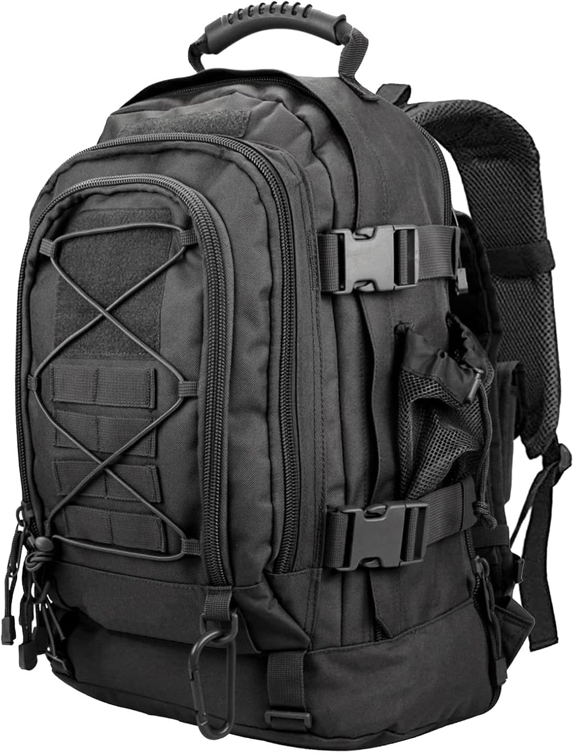 Tactical Backpack Military Army Daypack – Assault Pack for Men Molle Backpacks Bug Out Bag 3 Day Pack for Hiking Camping Travel Hunting Rucksack Trekking Black