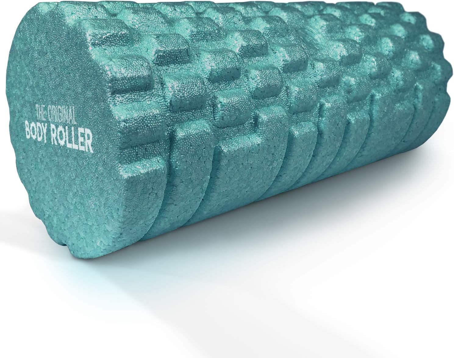 High Density Foam Roller Massager for Deep Tissue Massage of The Back and Leg Muscles – Self Myofascial Release of Painful Trigger Point Muscle Adhesions