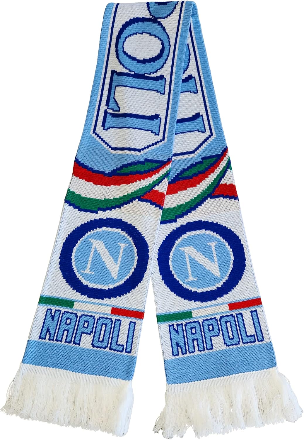 Napoli Naples | Soccer Fan Scarf | Premium Acrylic Knit