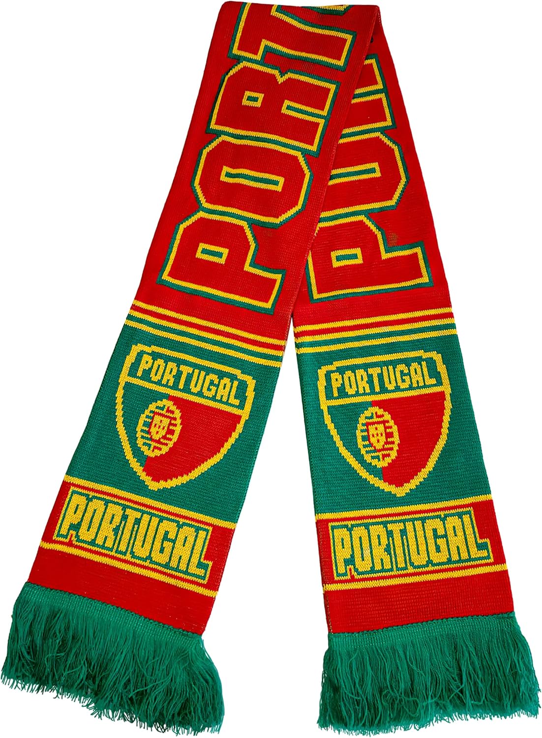 Portugal Scarf | Soccer Fan Scarf | Premium Acrylic Knit