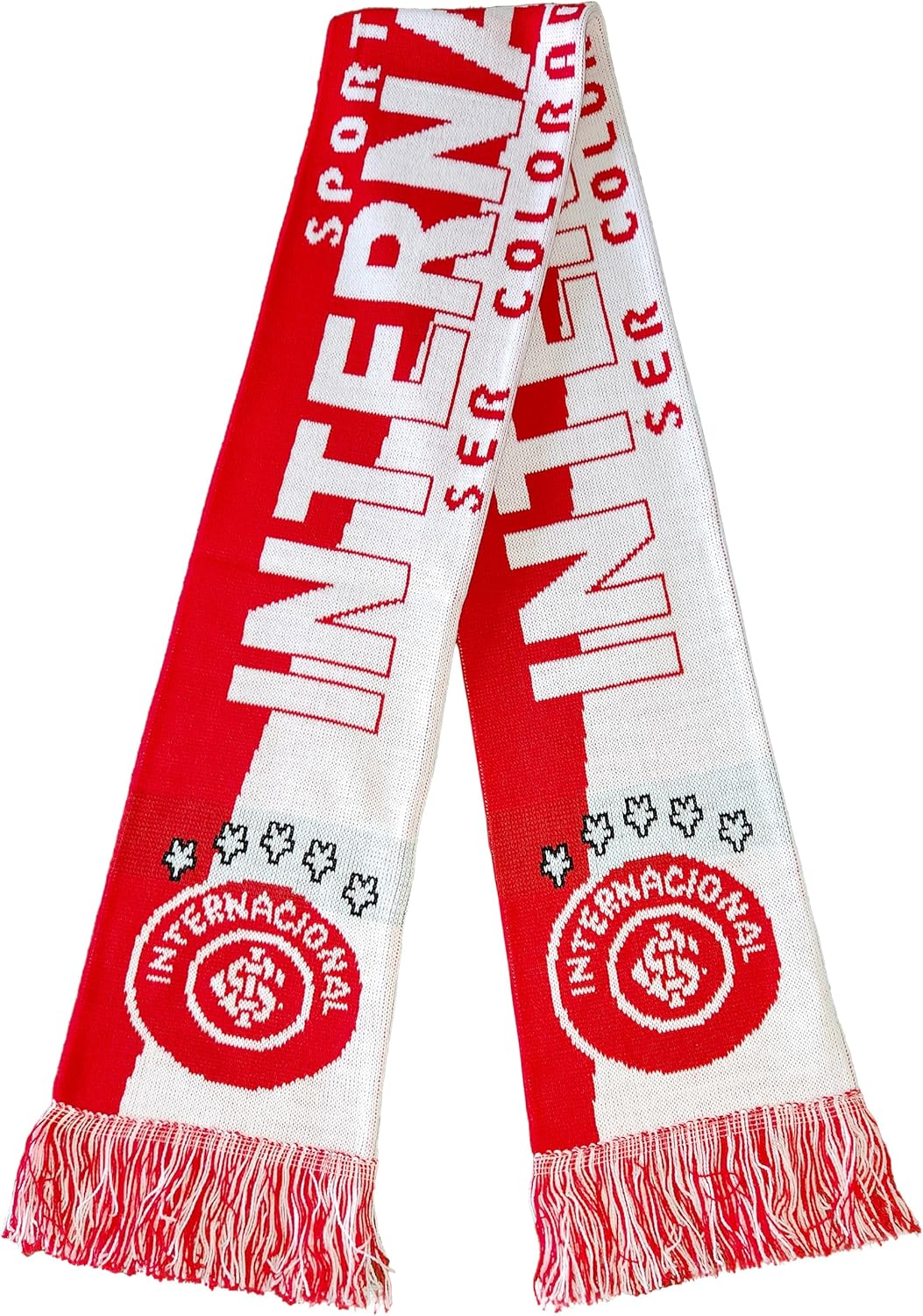 Sport Club Internacional Scarf | Soccer Fan Scarf | Premium Acrylic Knit