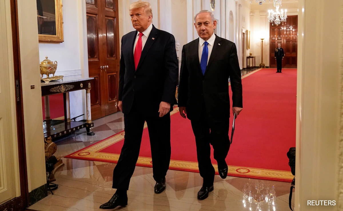 Report Claims Trump Threatened To “Abandon” Israel Over Gaza Offensive, US Official Denies