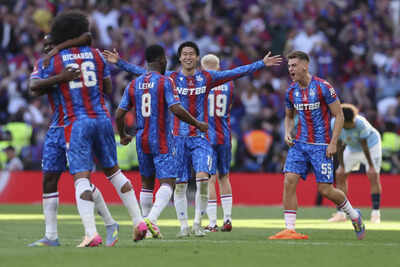 First trophy in 120 years! Crystal Palace create history, stun Manchester City to win maiden FA Cup title | Football News