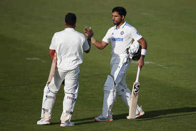 India A batters shine as first unofficial Test vs England Lions ends in draw | Cricket News
